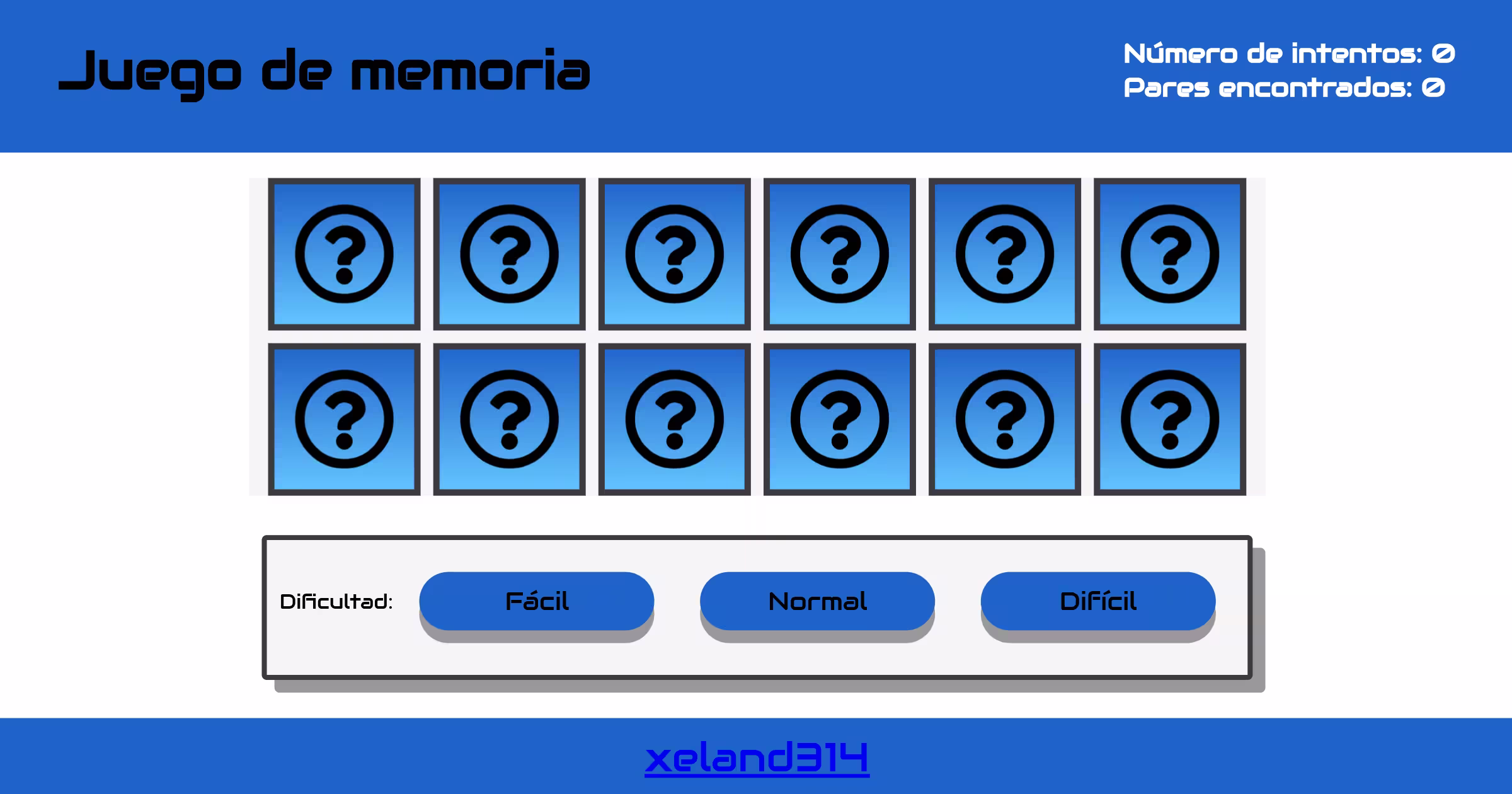 Memory Game