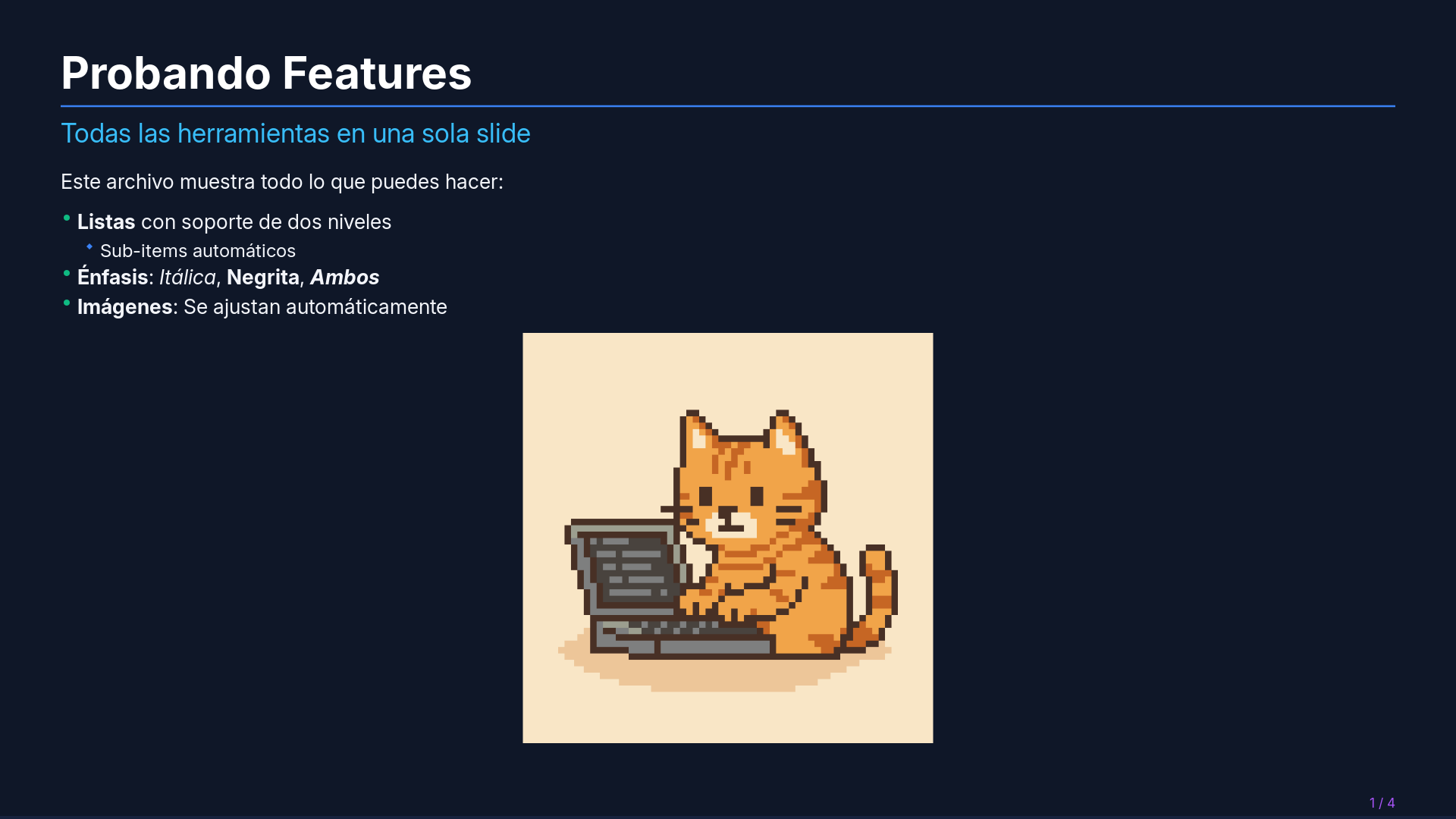 Vista previa del tema Blue