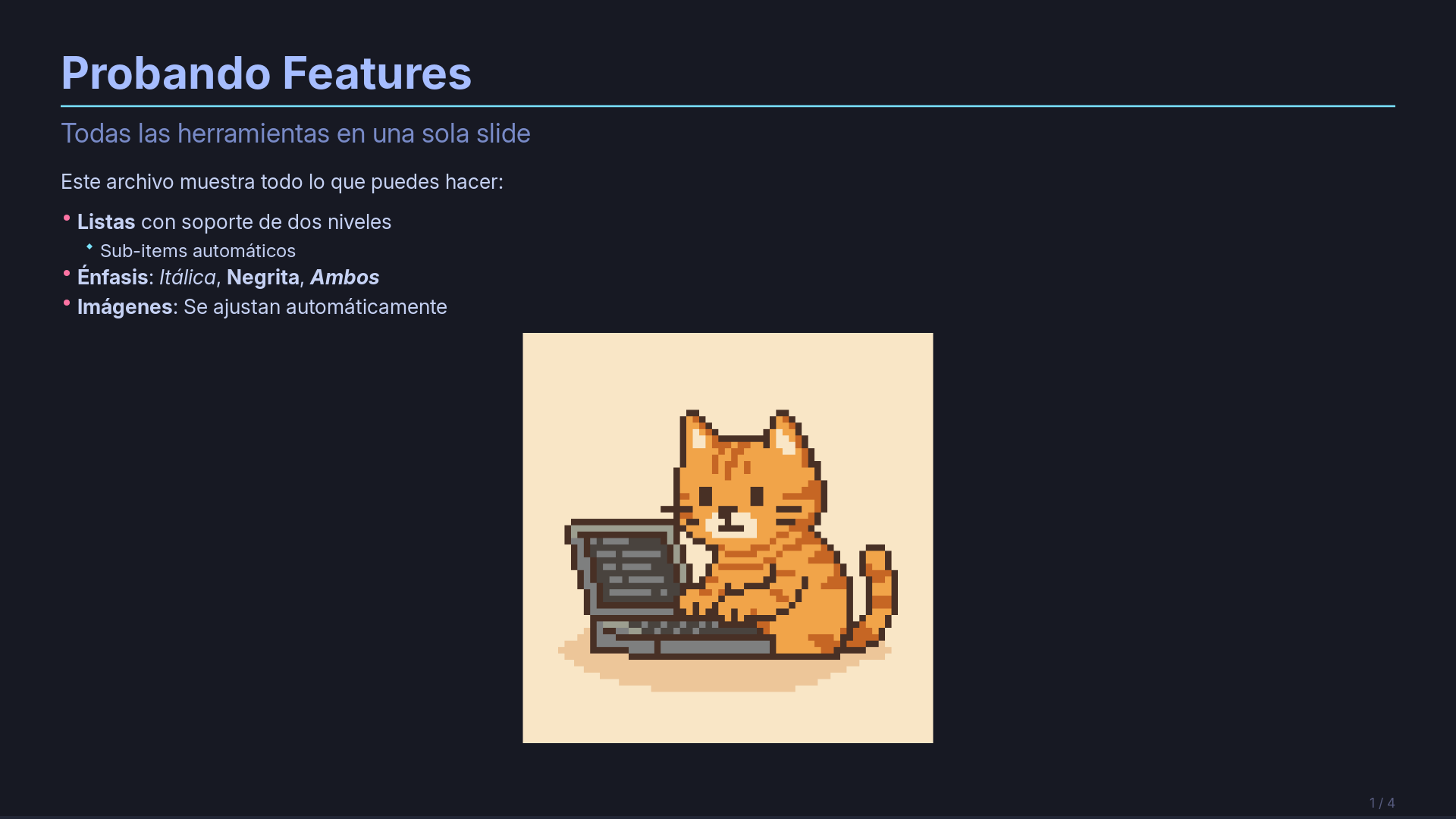 Vista previa del tema Tokyo Night